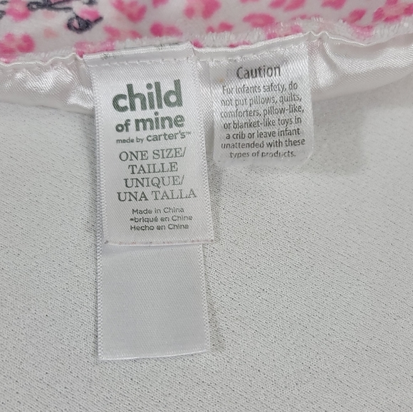 Child Of Mine By Carters Mommy's Cutie Kitty Cat Leopard Lovey Security Blanket - Picture 11 of 14